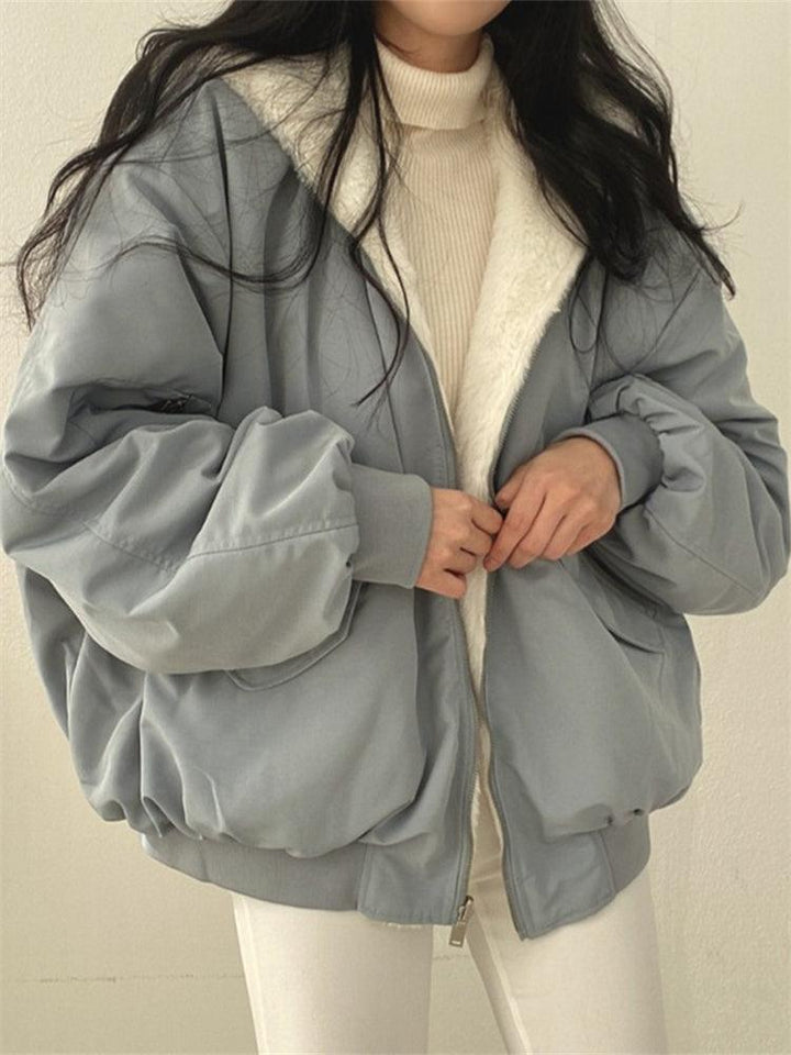 Grace - Stylish Oversized Bomber Jacket