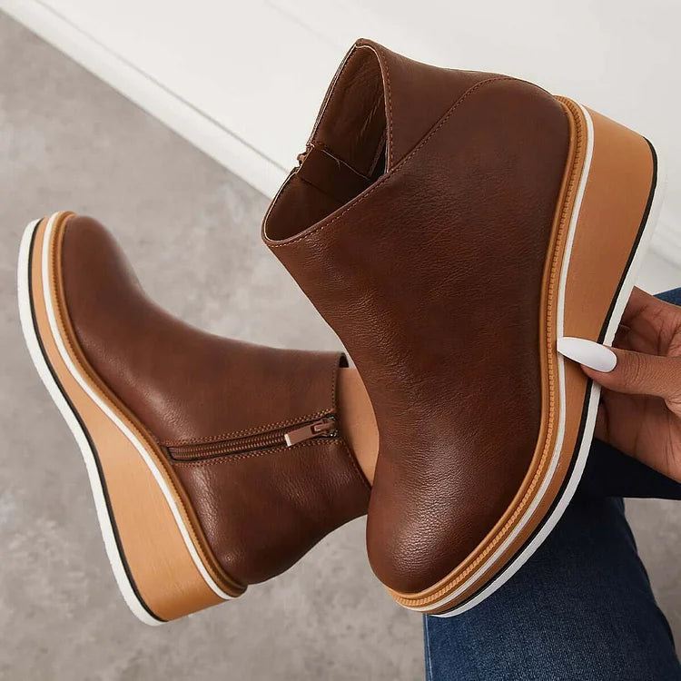 Bella - Elegant Wool-Lined Boots