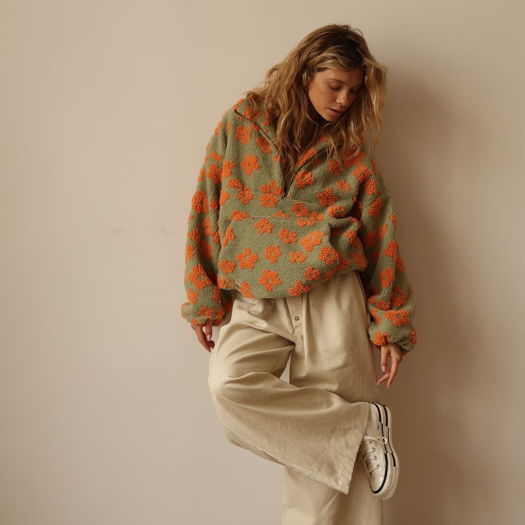 Honey - Half Zip Fleece
