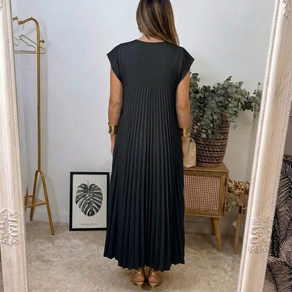 Celestine - Pleated Maxi Dress