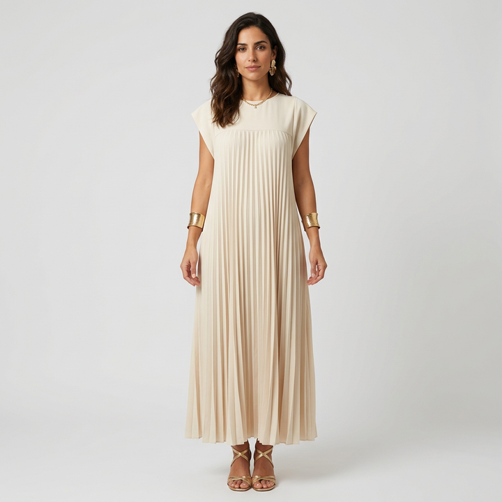 Celestine - Pleated Maxi Dress