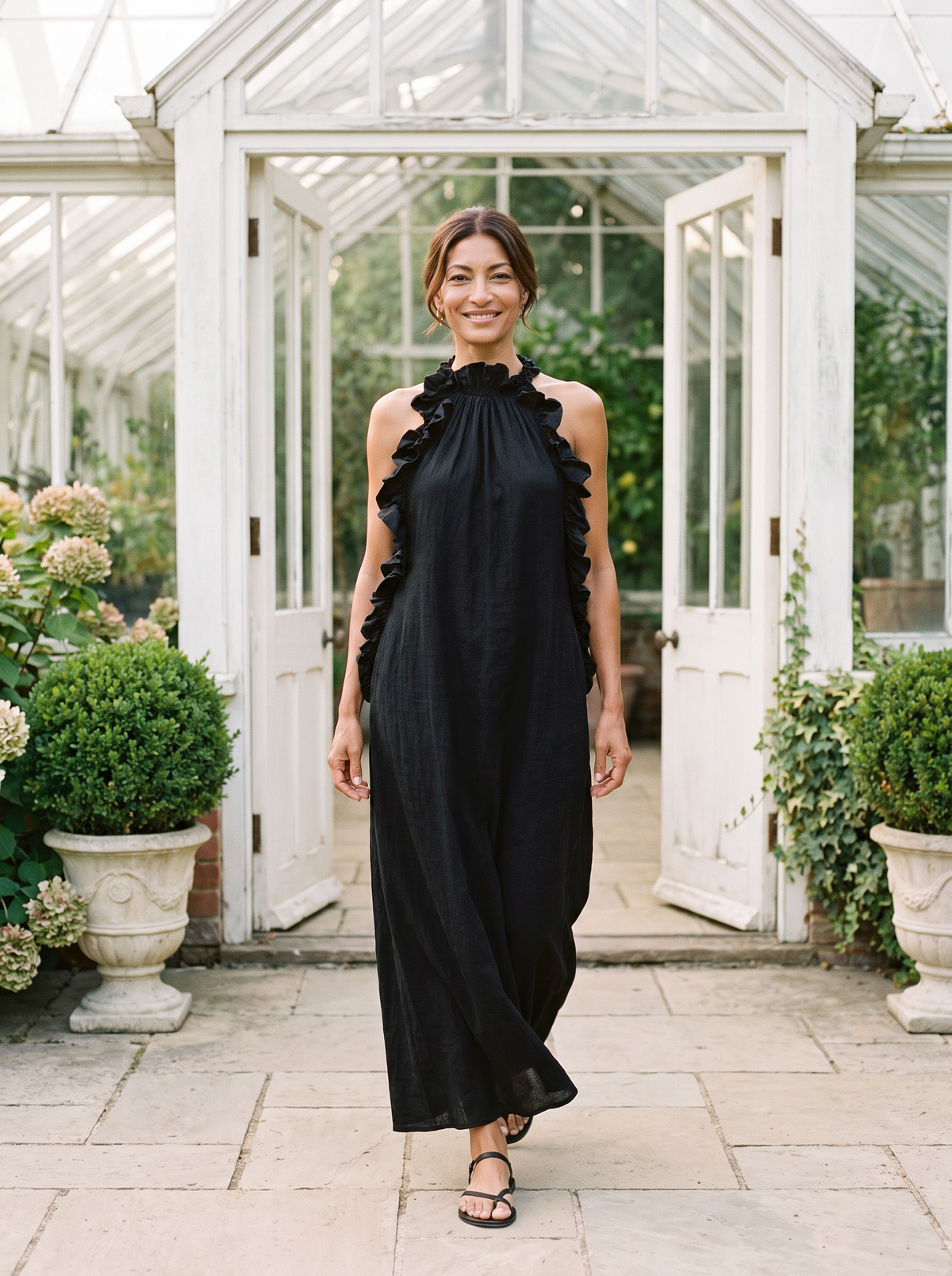 Hortense Maxi Dress — garden
