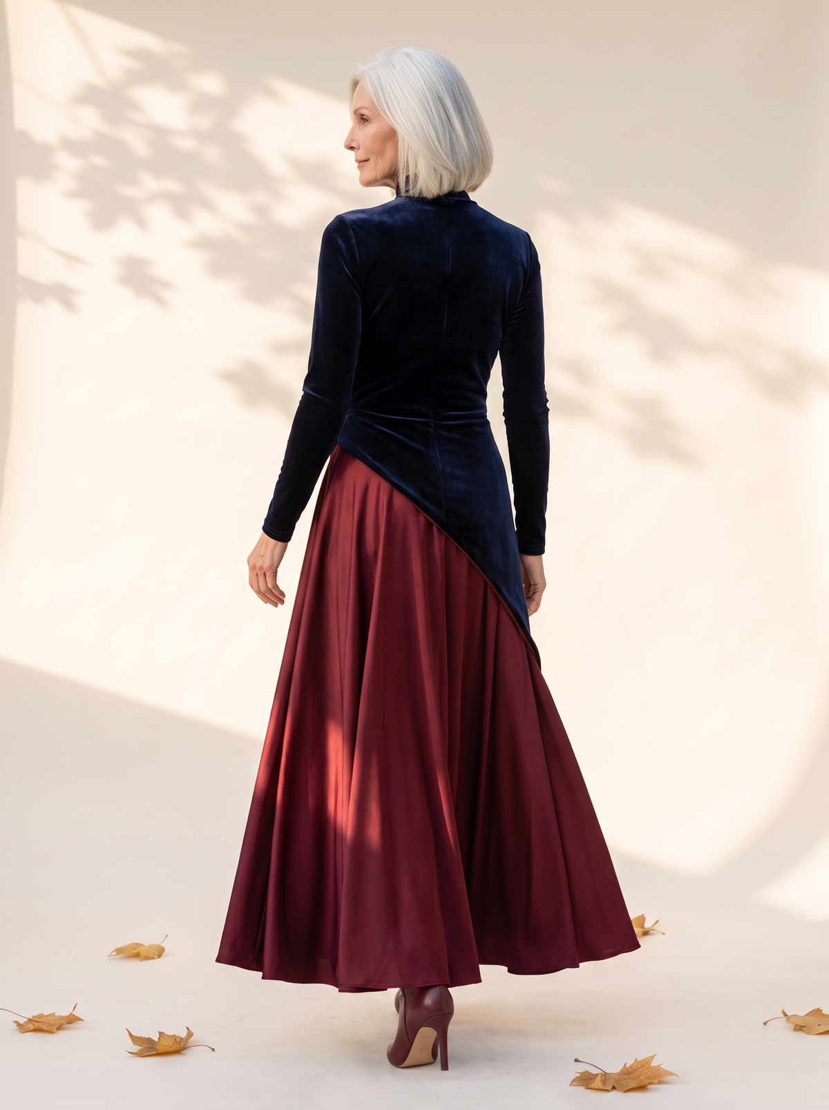 Augusta Maxi Dress back view