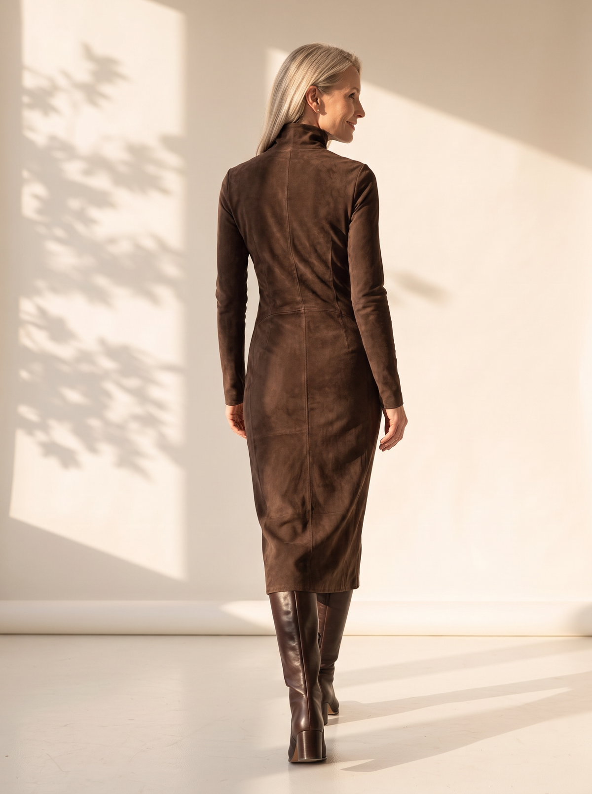 Constance Midi Dress back view