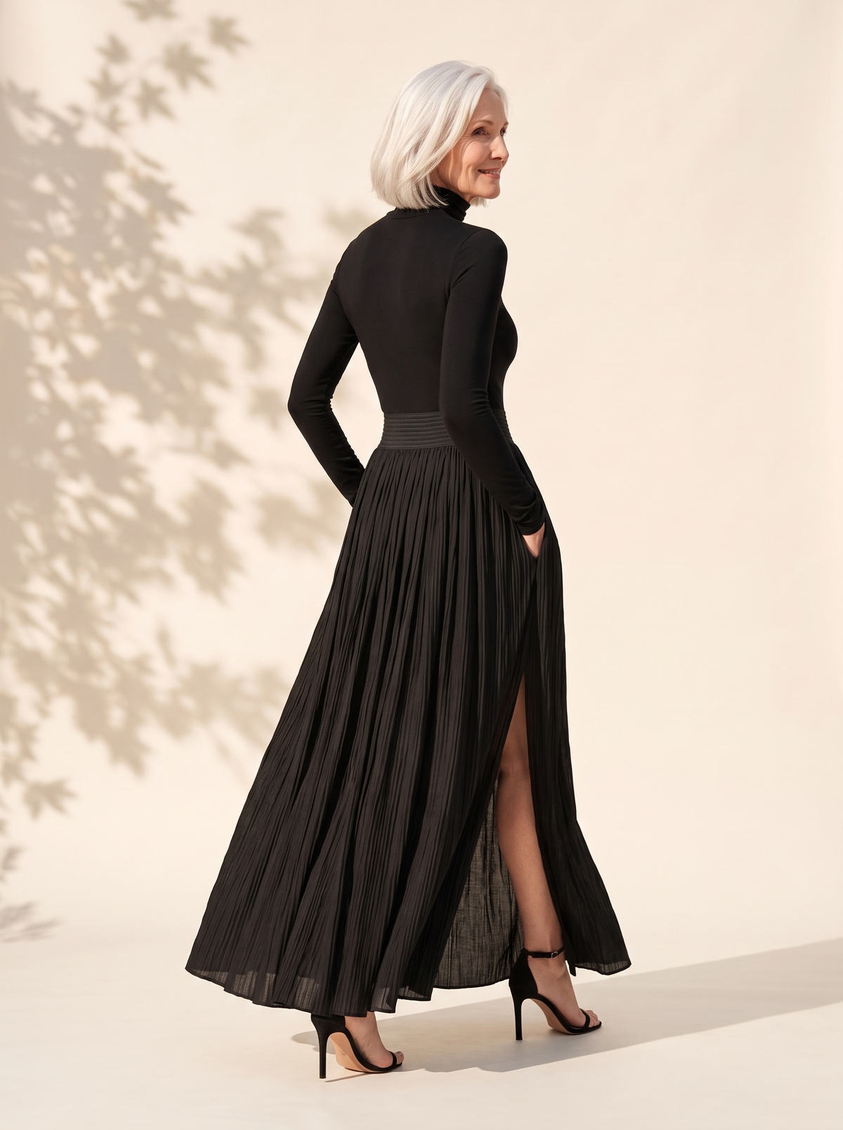 Liesel Maxi Dress back view
