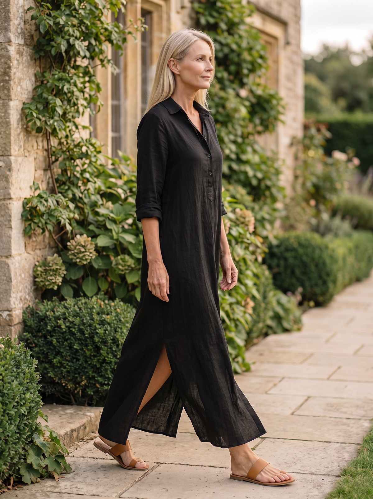 Corinne Maxi Dress side view