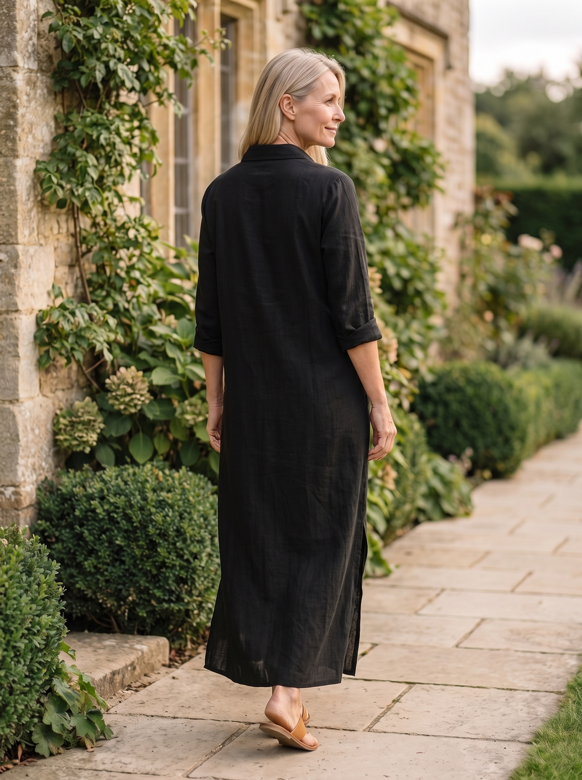 Corinne Maxi Dress back view