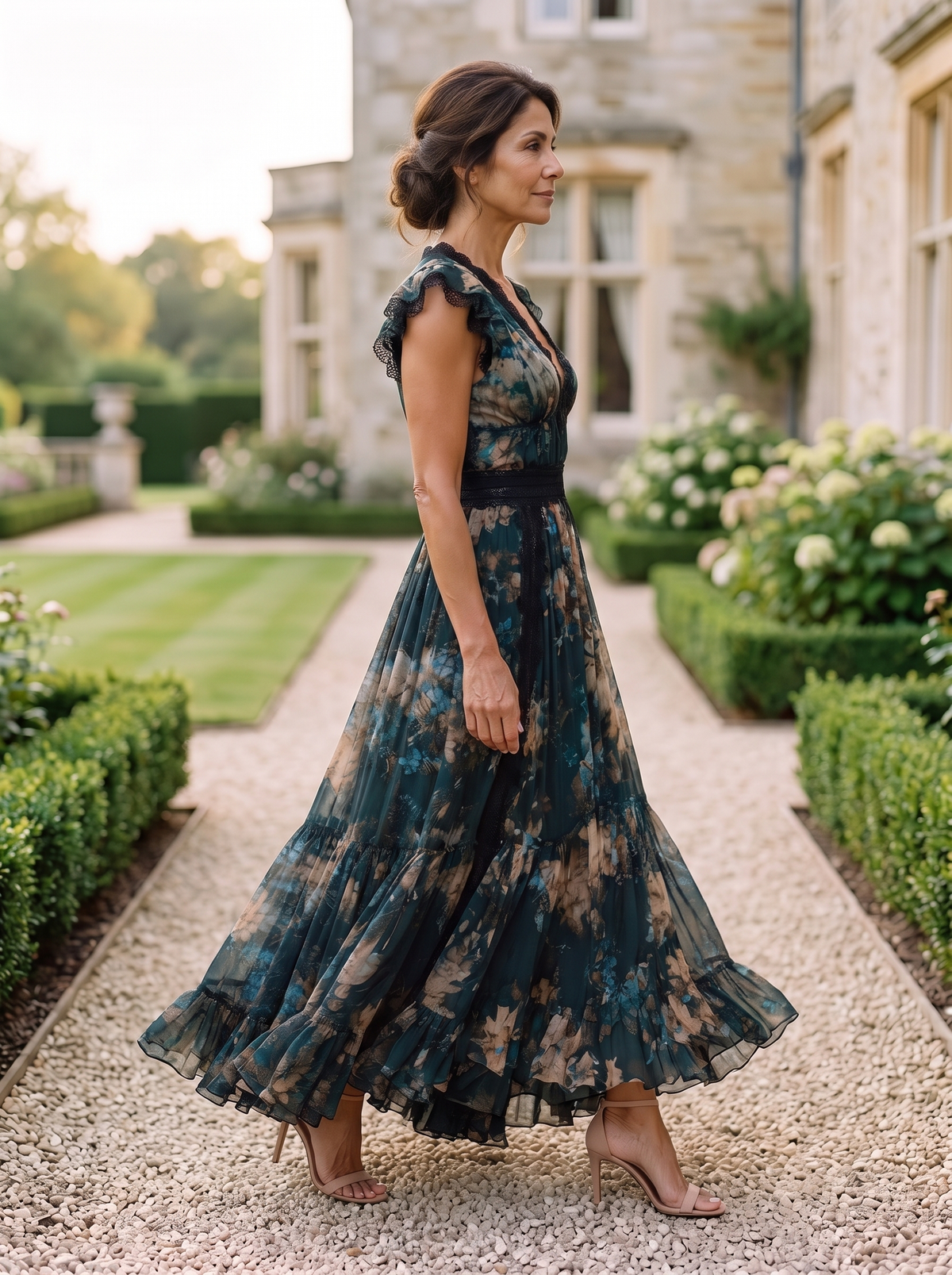 Anneliese Maxi Dress side view