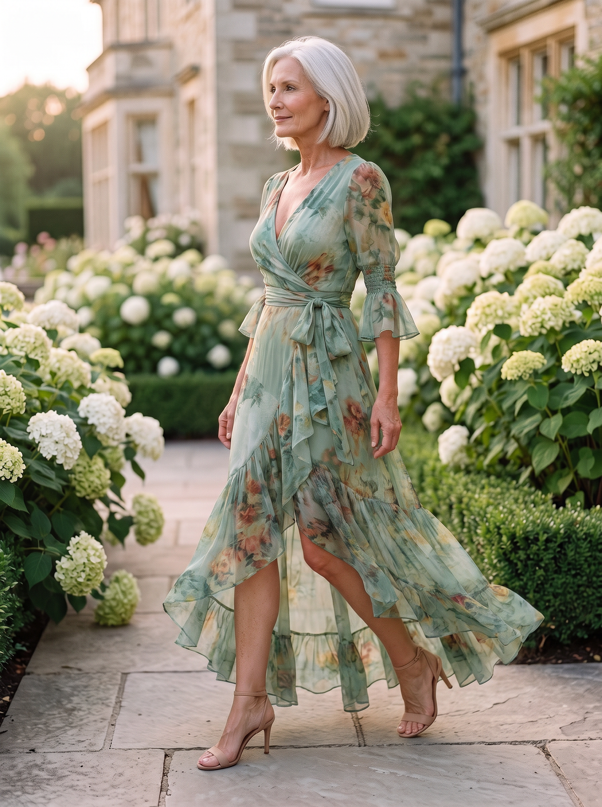 Clemence Maxi Dress side view