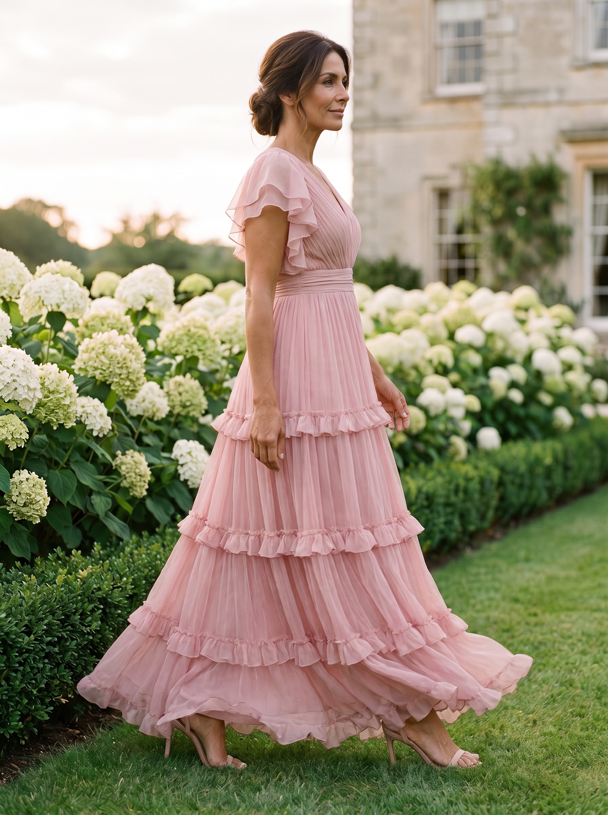 Valentine Maxi Dress side view