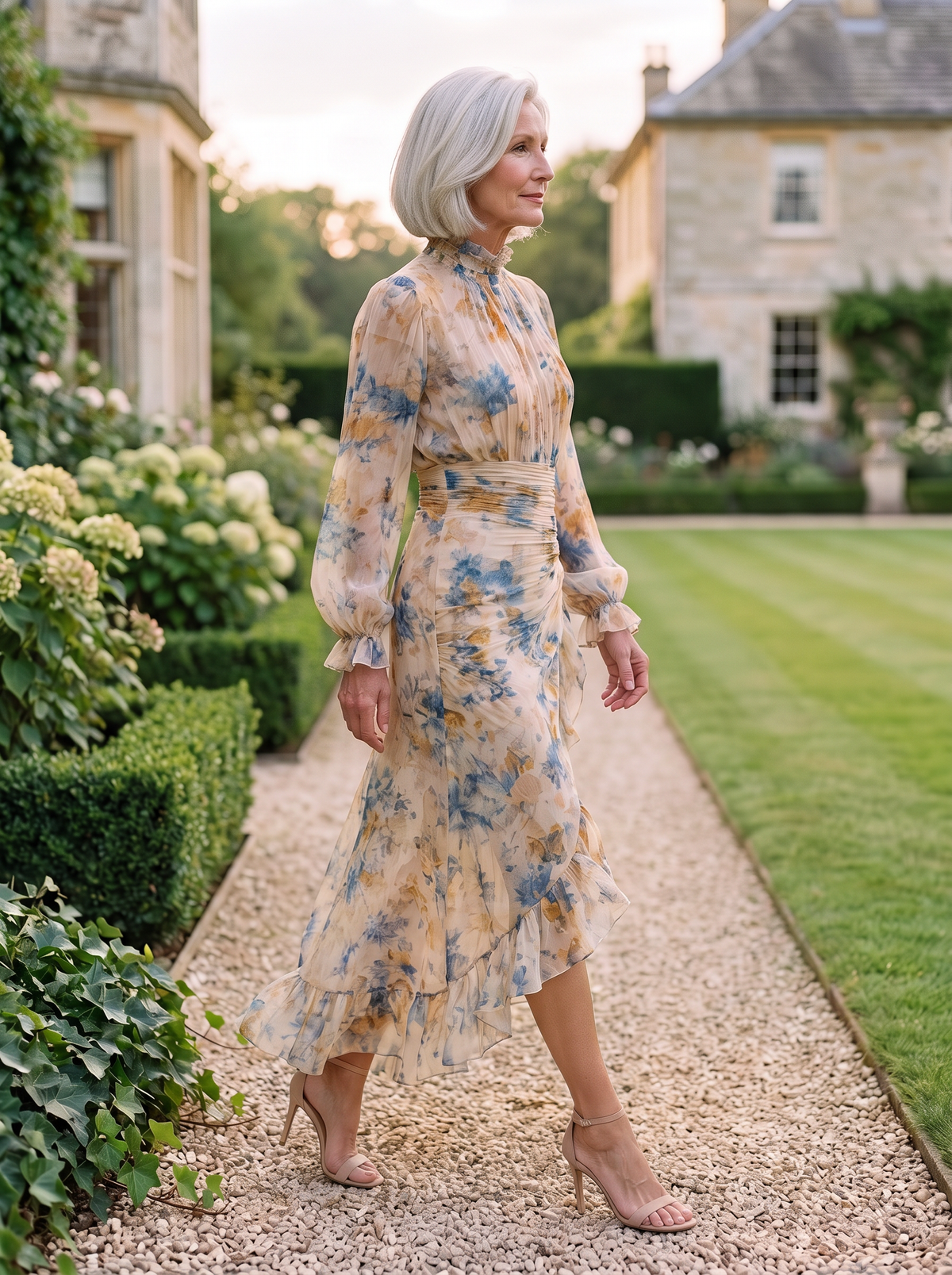 Aurore Maxi Dress side view