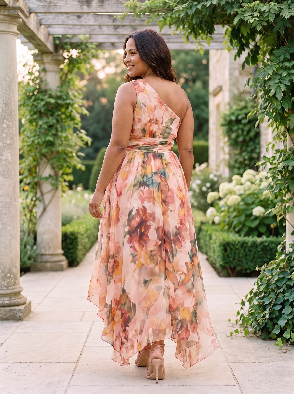 Ariane Maxi Dress back view