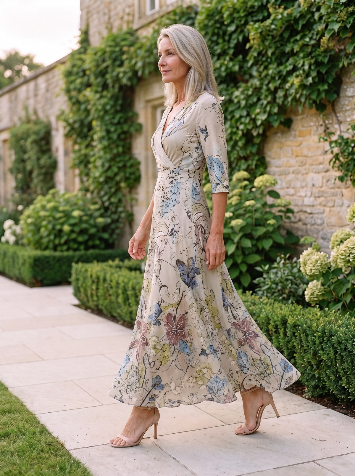 Adele Maxi Dress side view