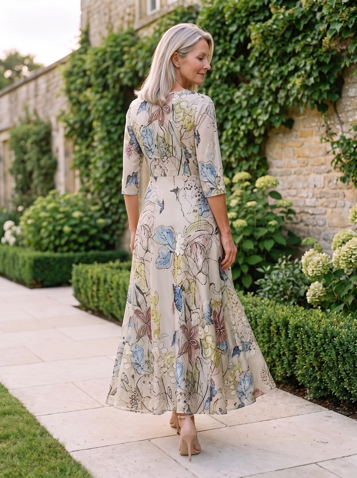 Adele Maxi Dress back view
