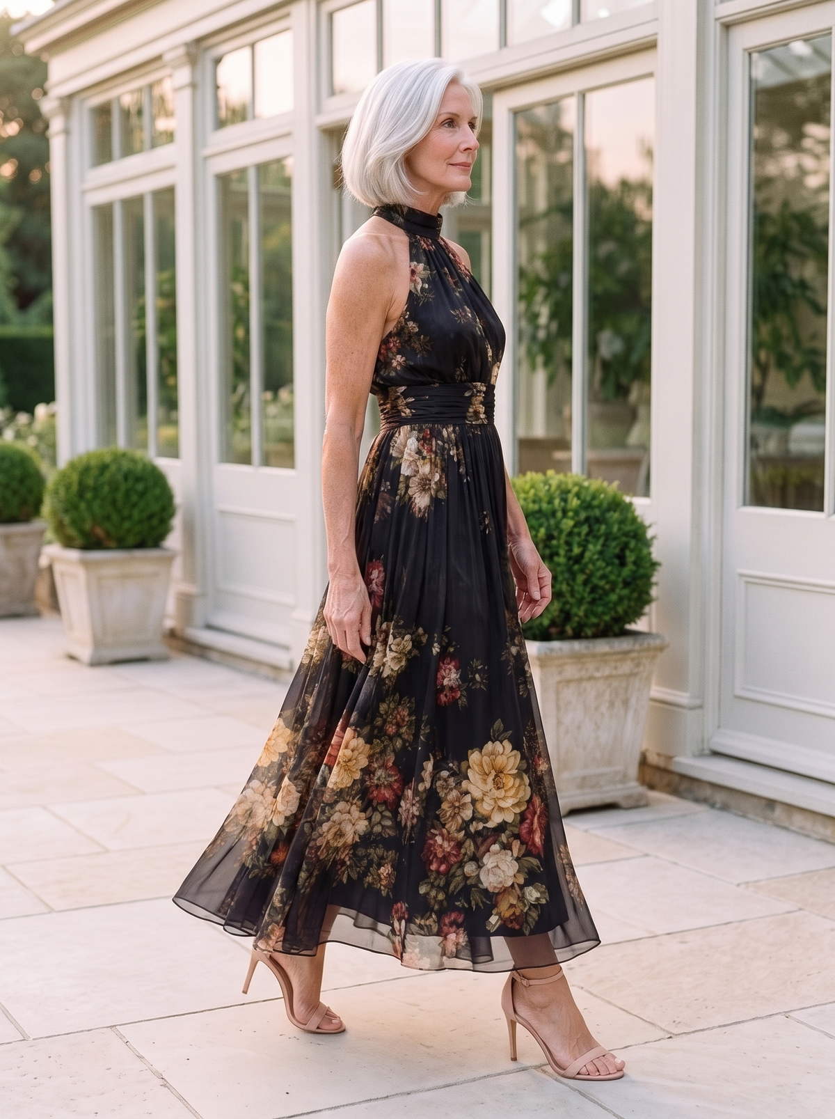 Viviana Maxi Dress side view