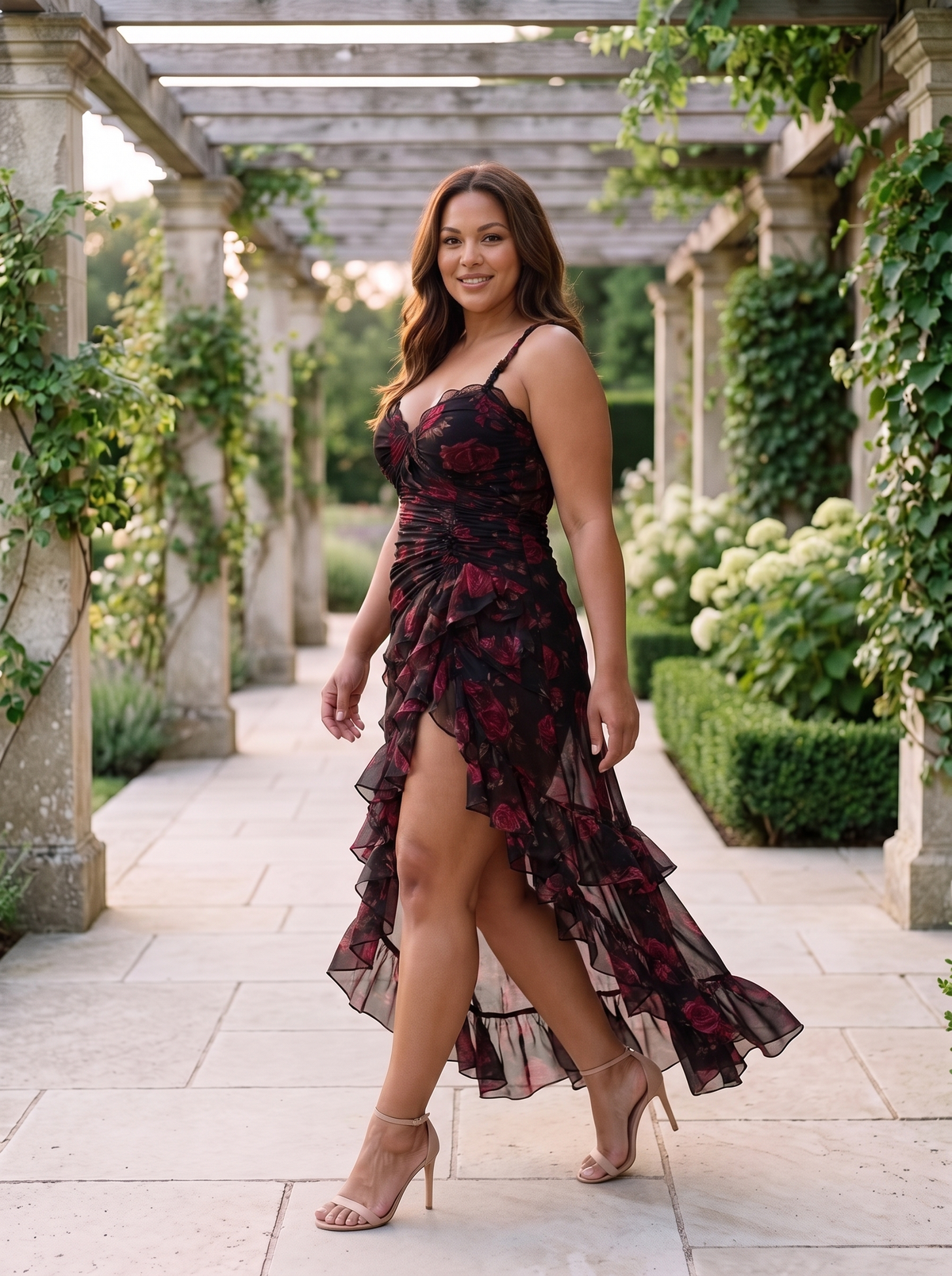 Capucine Midi Dress side view