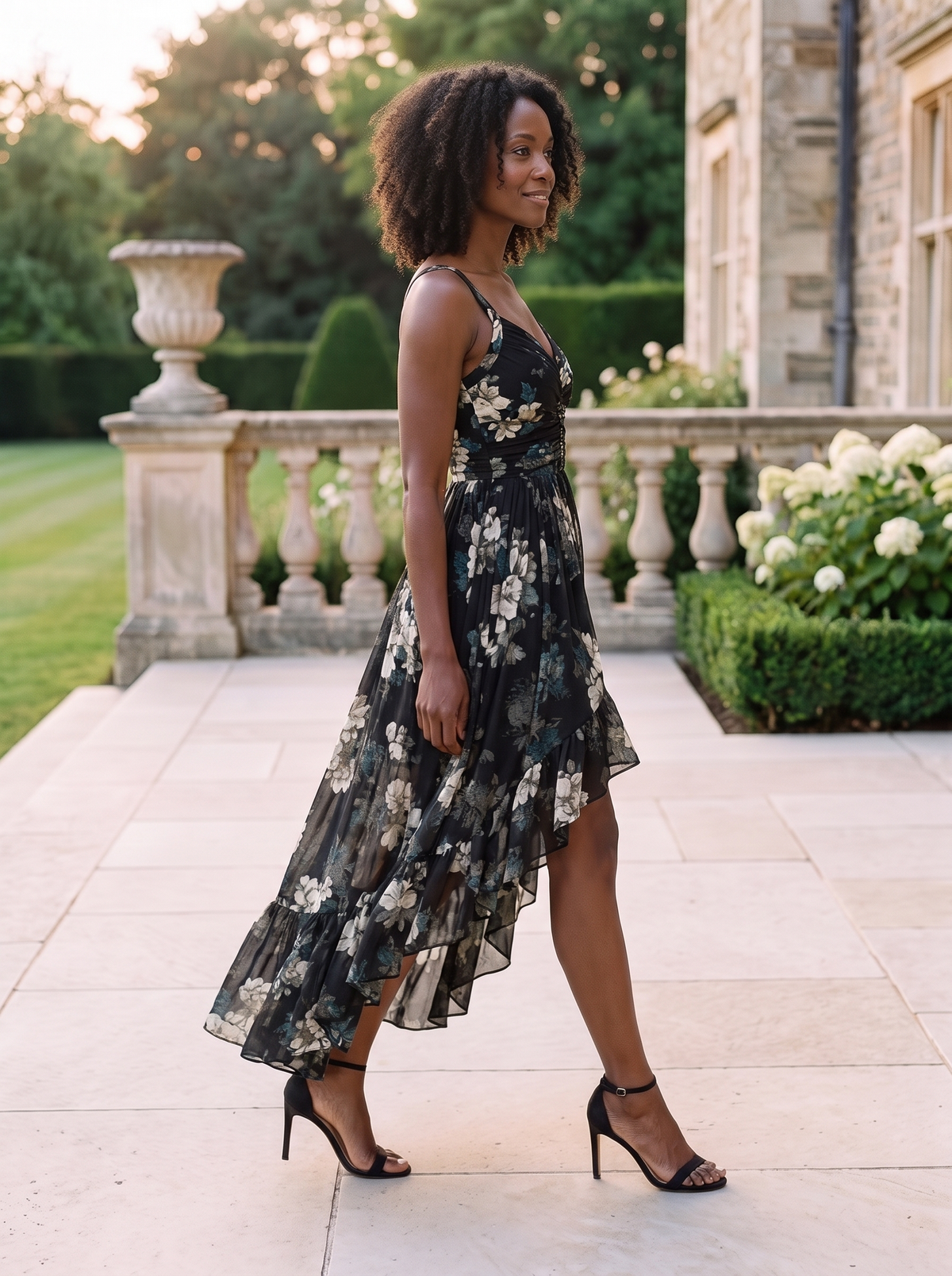 Micheline Midi Dress side view