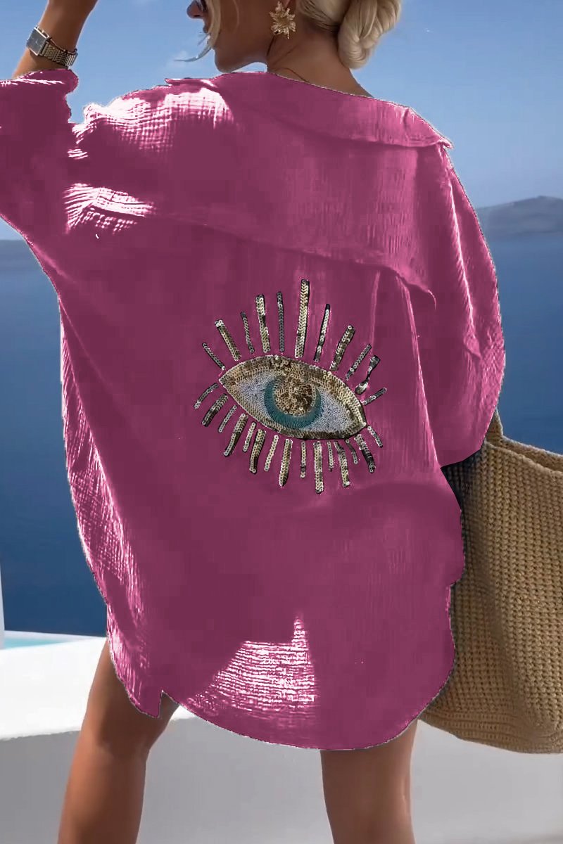 Elody - Oversized Shirt (Plus Size Available)