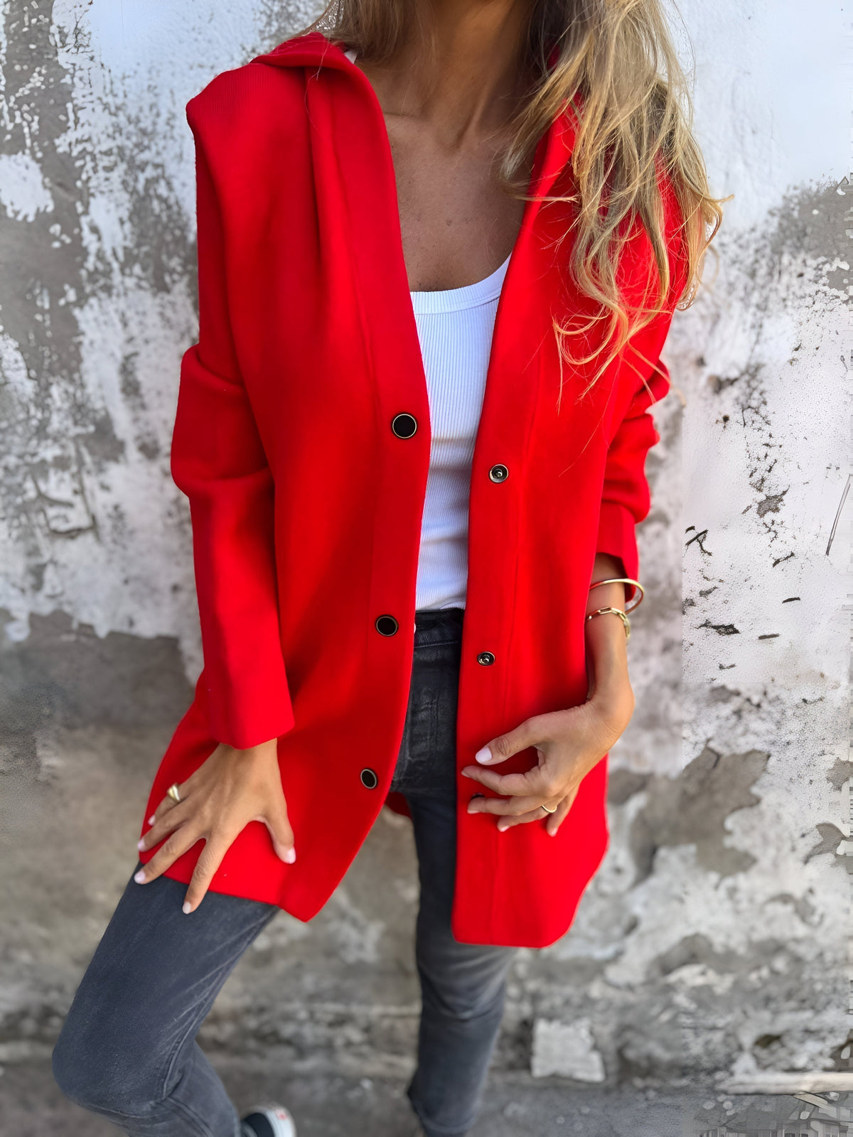 Aria - Casual Hooded Jacket