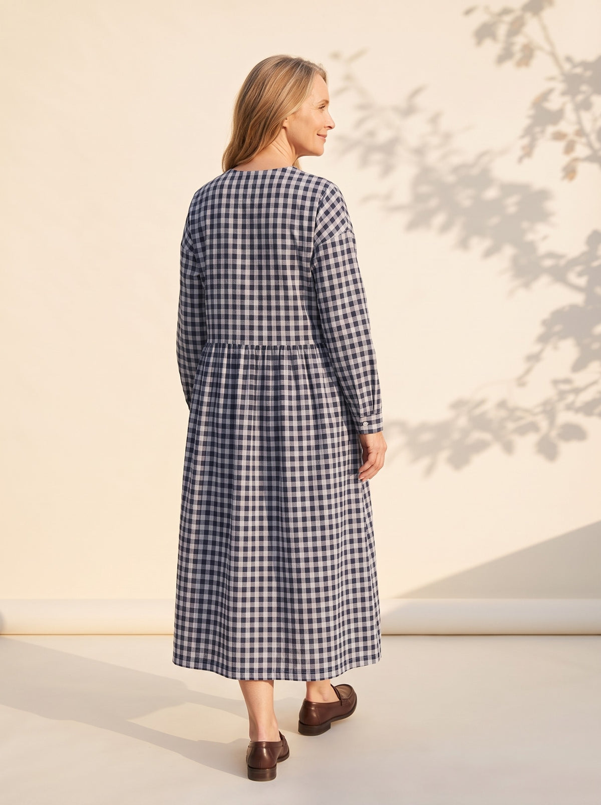 Margery Midi Dress back view
