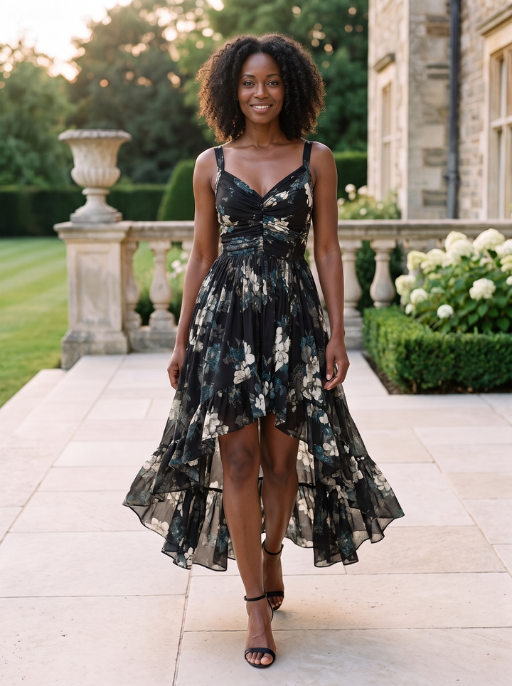 Micheline Midi Dress — garden