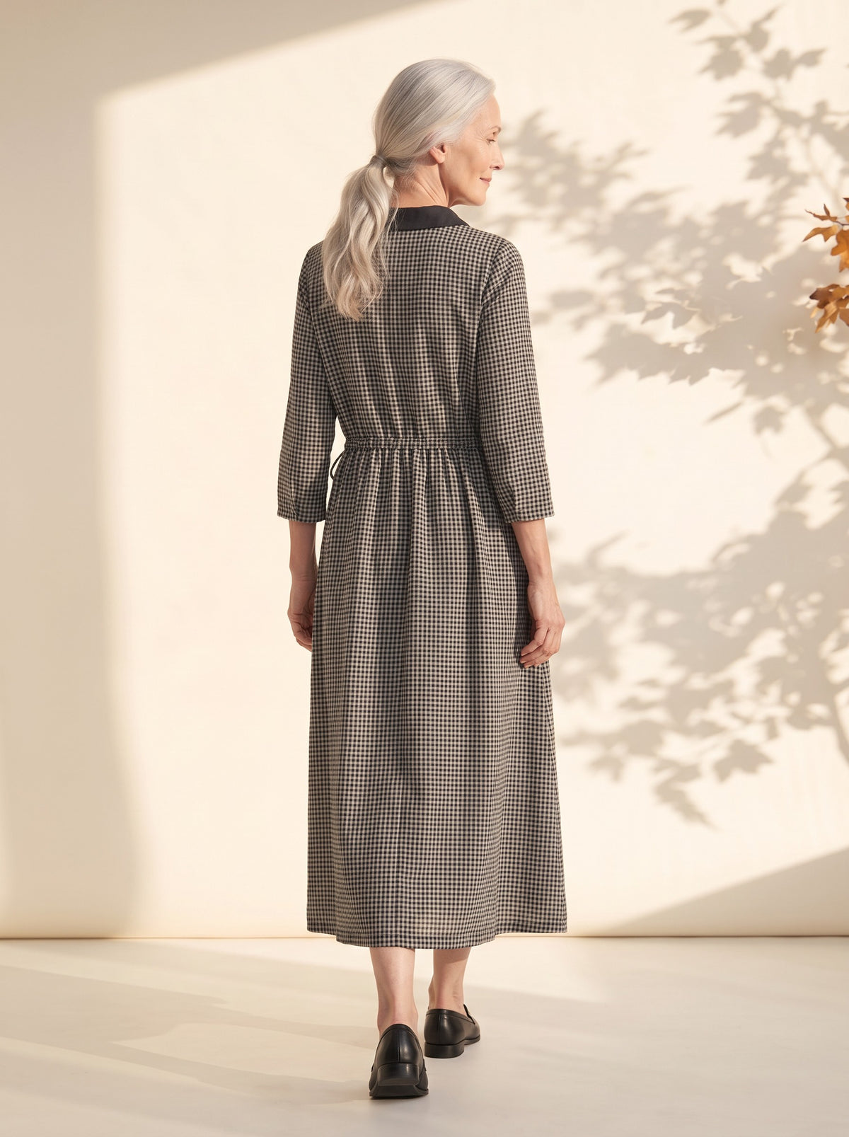 Maude Midi Dress back view