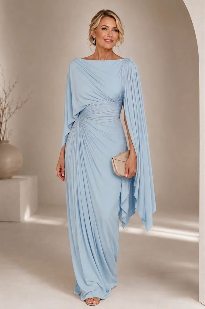 Odile Maxi Dress — light blue