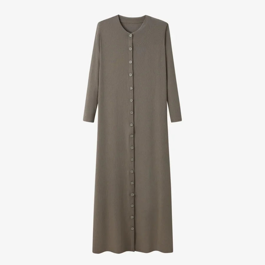 Patricia Maxi Dress in Green, flat lay