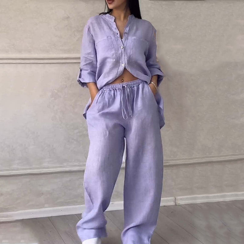 Hazel - Light and Breezy Linen Set