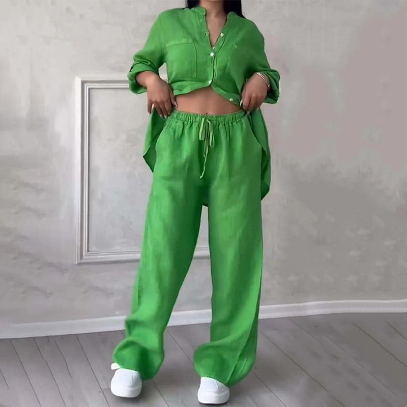 Hazel - Light and Breezy Linen Set