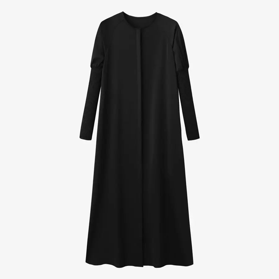 Tabitha Maxi Dress in Black, flat lay