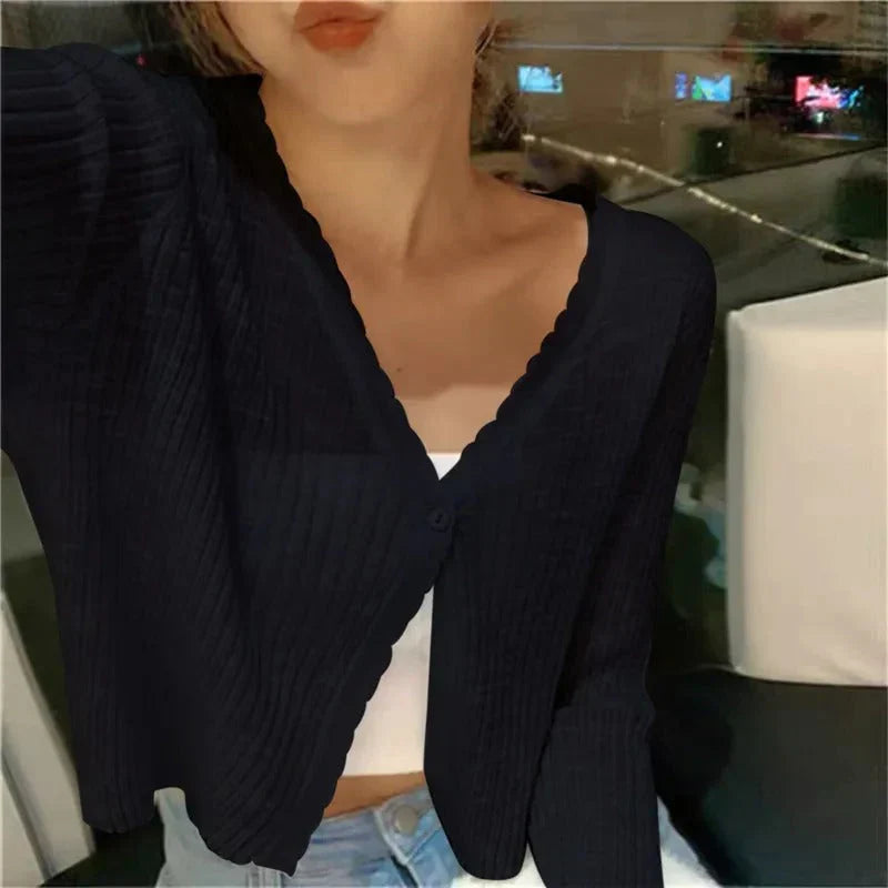 Hannnah -Lightweight Summer Knit Cardigan